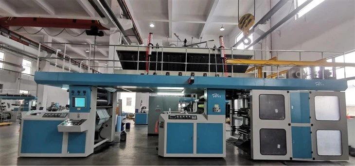 4 Color CI Type PE Breathable Film Flexo Printing Machine